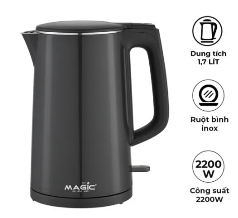 Ấm siêu tốc Magic eco AC-40, 1.7 lít 2200W